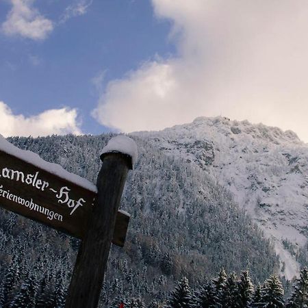 Ferienwohnungen Ramslerhof Inkl. Chiemgaukarte Ruhpolding Exterior foto